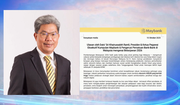 Presiden dan Ketua Pegawai Eksekutif Kumpulan Maybank, Datuk Khairussaleh Ramli/RTM
